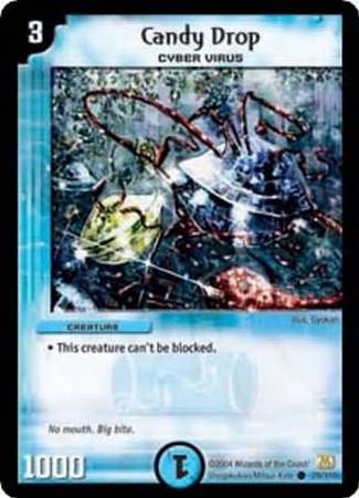 Candy Drop Duelmasters Base Set Singles DM 01 Candy Drop Duelmasters Base Set Singles DM 01