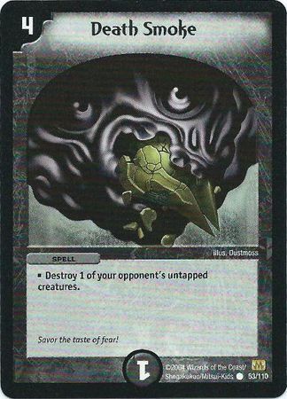 Death Smoke Duelmasters Base Set Singles DM 01 Death Smoke Duelmasters Base Set Singles DM 01
