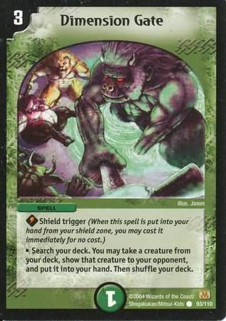 Dimension Gate Duelmasters Base Set Singles DM 01 Dimension Gate Duelmasters Base Set Singles DM 01