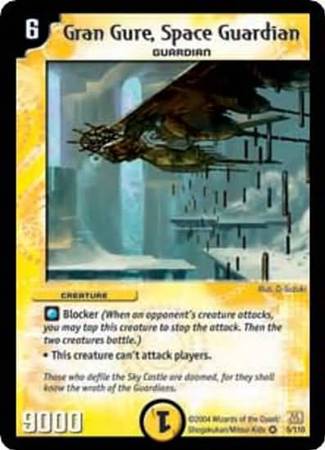 Gran Gure Space Guardian Duelmasters Base Set Singles DM 01 Gran Gure Space Guardian Duelmasters Base Set Singles DM 01