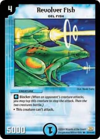 Revolver Fish Duelmasters Base Set Singles DM 01 Revolver Fish Duelmasters Base Set Singles DM 01