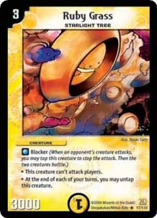Ruby Grass Duelmasters Base Set Singles DM 01 Ruby Grass Duelmasters Base Set Singles DM 01