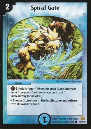 Spiral Gate Duelmasters Base Set Singles DM 01 Spiral Gate Duelmasters Base Set Singles DM 01