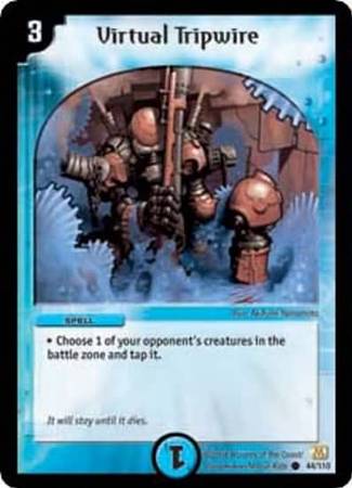 Virtual Tripwire Duelmasters Base Set Singles DM 01 Virtual Tripwire Duelmasters Base Set Singles DM 01
