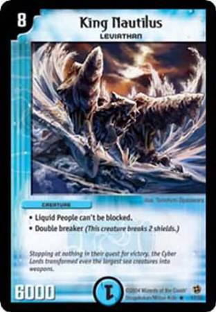 King Nautilus Duelmasters Evo Crushinators of Doom Singles DM 02 King Nautilus Duelmasters Evo Crushinators of Doom Singles DM 02