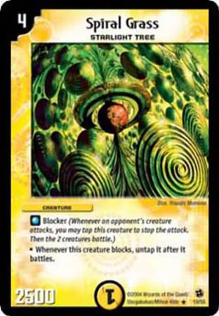 Spiral Grass Duelmasters Evo Crushinators of Doom Singles DM 02 Spiral Grass Duelmasters Evo Crushinators of Doom Singles DM 02