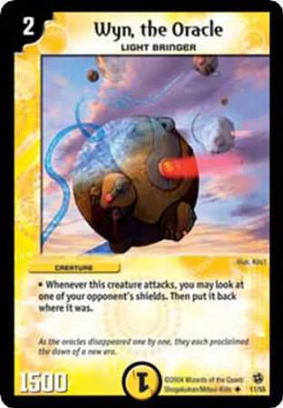 Wyn the Oracle Duelmasters Evo Crushinators of Doom Singles DM 02 Wyn the Oracle Duelmasters Evo Crushinators of Doom Singles DM 02