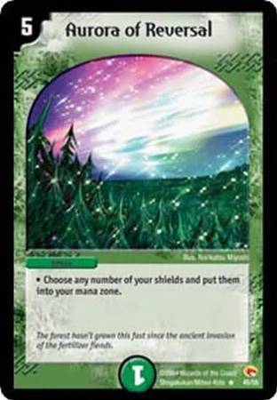 Aurora of Reversal Duelmasters Rampage of the Super Warriors Singles DM 03 Aurora of Reversal Duelmasters Rampage of the Super Warriors Singles DM 03