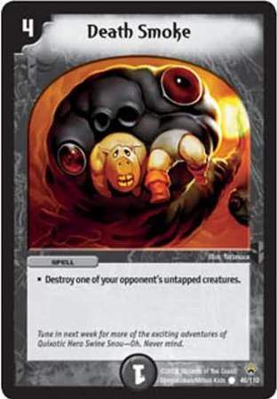 Death Smoke Duelmasters Shockwaves of the Shattered Rainbow Singles DM 10 Death Smoke Duelmasters Shockwaves of the Shattered Rainbow Singles DM 10