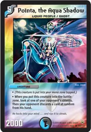 Pointa the Aqua Shadow Duelmasters Shockwaves of the Shattered Rainbow Singles DM 10 Pointa the Aqua Shadow Duelmasters Shockwaves of the Shattered Rainbow Singles DM 10