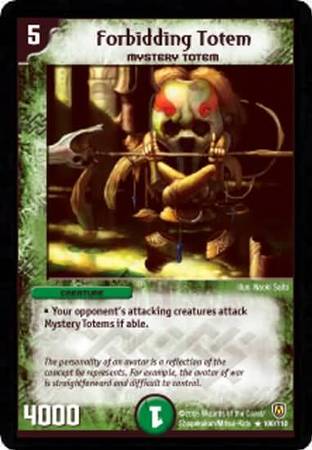 Forbidding Totem Duelmasters Stomp a trons of Invincible Wrath Singles DM 06 Forbidding Totem Duelmasters Stomp a trons of Invincible Wrath Singles DM 06