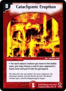 Cataclysmic Eruption Cataclysmic Eruption