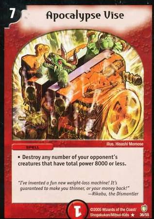 Apocalypse Vise Apocalypse Vise