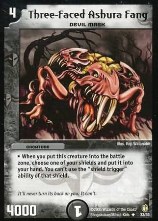 Three Faced Ashura Fang Three Faced Ashura Fang