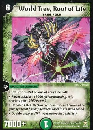 World Tree Root of Life Duelmasters Thundercharge of Ultra Destruction Singles DM 07 World Tree Root of Life Duelmasters Thundercharge of Ultra Destruction Singles DM 07