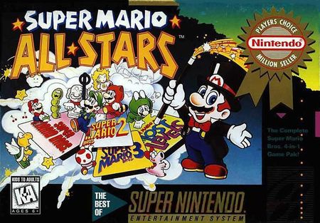 Super Mario All-Stars (Player's Choice) - Video Games | TrollAndToad