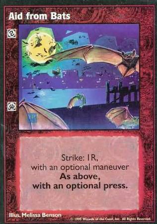 Aid from Bats VTES Base Set Aid from Bats VTES Base Set