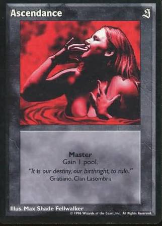 Ascendance VTES Sabbat Singles Ascendance VTES Sabbat Singles