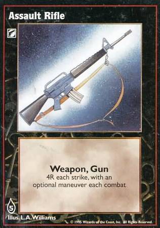 Assault Rifle VTES Base Set Assault Rifle VTES Base Set