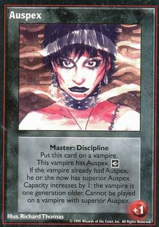 Auspex VTES Base Set Auspex VTES Base Set