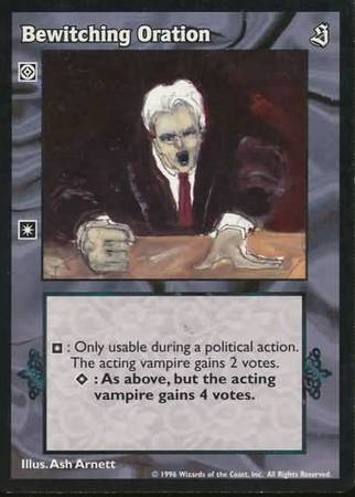 Bewitching Oration VTES Sabbat Singles Bewitching Oration VTES Sabbat Singles