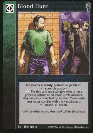 Blood Hunt VTES Camarilla Edition Singes Blood Hunt VTES Camarilla Edition Singes