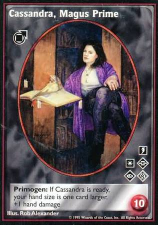 Cassandra Magus Prime VTES Base Set Cassandra Magus Prime VTES Base Set