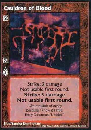 Cauldron of Blood VTES Base Set Cauldron of Blood VTES Base Set