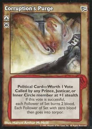Corruption s Purge VTES Ancient Hearts Singles Corruption s Purge VTES Ancient Hearts Singles