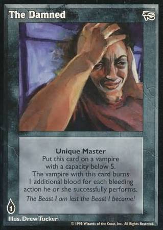 The Damned VTES Ancient Hearts Singles The Damned VTES Ancient Hearts Singles