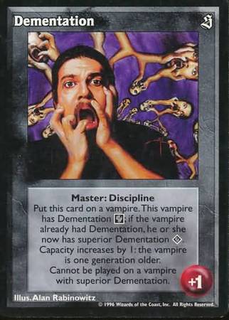 Dementation VTES Sabbat Singles Dementation VTES Sabbat Singles