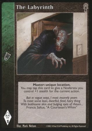 The Labyrinth VTES Camarilla Edition Singes The Labyrinth VTES Camarilla Edition Singes