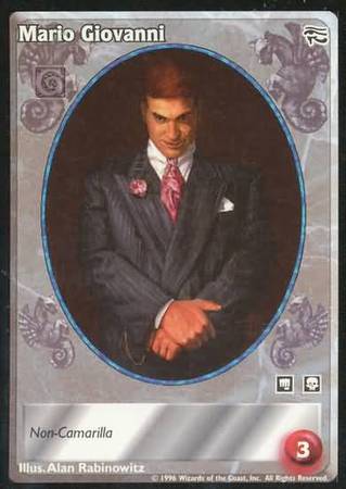 Mario Giovanni VTES Ancient Hearts Singles Mario Giovanni VTES Ancient Hearts Singles