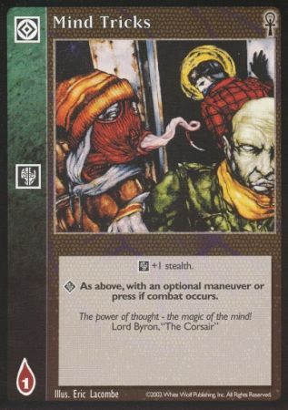 Mind Tricks VTES Camarilla Edition Singes Mind Tricks VTES Camarilla Edition Singes