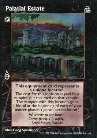 Palatial Estate VTES Dark Sovereigns Singles Palatial Estate VTES Dark Sovereigns Singles