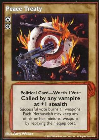 Peace Treaty VTES Base Set Peace Treaty VTES Base Set