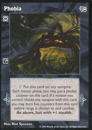 Phobia VTES Ancient Hearts Singles Phobia VTES Ancient Hearts Singles