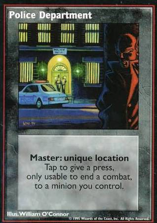 Police Department VTES Base Set Police Department VTES Base Set