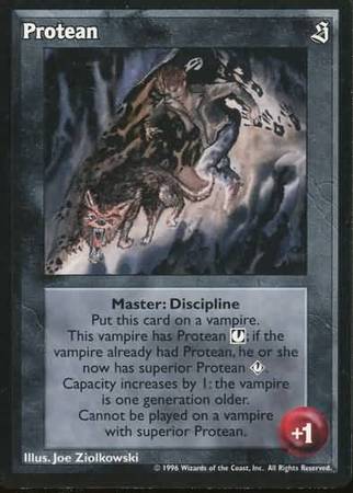 Protean VTES Sabbat Singles Protean VTES Sabbat Singles