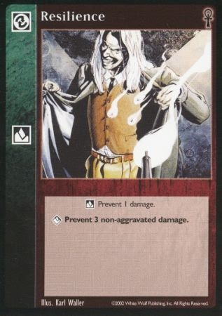 Resilience VTES Camarilla Edition Singes Resilience VTES Camarilla Edition Singes