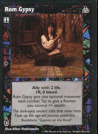 Rom Gypsy VTES Dark Sovereigns Singles Rom Gypsy VTES Dark Sovereigns Singles