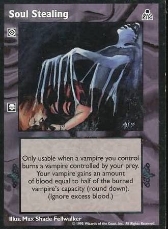 Soul Stealing VTES Dark Sovereigns Singles Soul Stealing VTES Dark Sovereigns Singles
