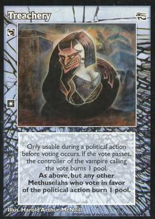 Treachery VTES Ancient Hearts Singles Treachery VTES Ancient Hearts Singles