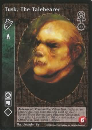 Tusk The Talebearer Advanced Tusk The Talebearer Advanced