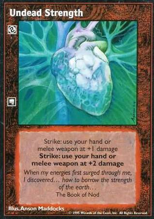 Undead Strength VTES Base Set Undead Strength VTES Base Set