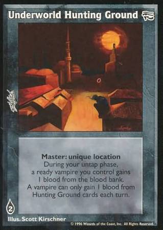 Underworld Hunting Ground VTES Ancient Hearts Singles Underworld Hunting Ground VTES Ancient Hearts Singles