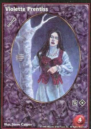 Violette Prentiss VTES Base Set Violette Prentiss VTES Base Set