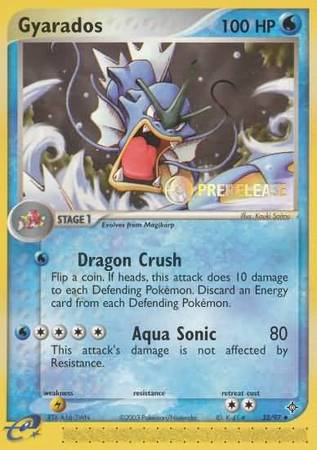 Gyarados 32 97 Pre Release Promo Gyarados 32 97 Pre Release Promo