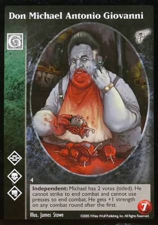 Don Michael Antonio Giovanni VTES Kindred s Most Wanted Singles Don Michael Antonio Giovanni VTES Kindred s Most Wanted Singles