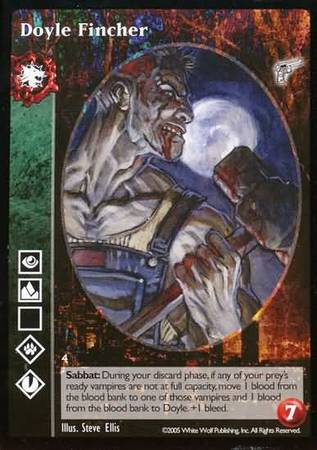 Doyle Fincher VTES Kindred s Most Wanted Singles Doyle Fincher VTES Kindred s Most Wanted Singles